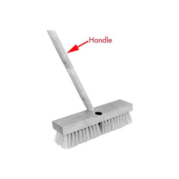 Allpoints 1421402 Handle, Wood, 54", Tapered End For Carlisle Foodservice Products
